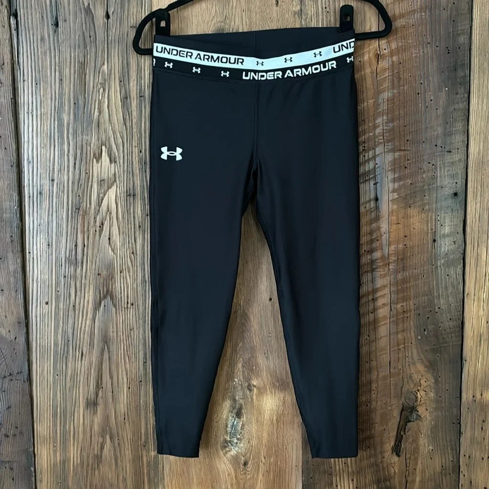 Under Armour youth sports leggings, large kids